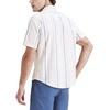 image:imageDockers Mens Regular Fit Short Sleeve Casual Shirt Standard and Big amp TallGolden Apricot Stripe
