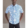 image:imageDockers Mens Regular Fit Short Sleeve Casual Shirt Standard and Big amp TallLagoon Ceramic Blue