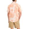 image:imageDockers Mens Regular Fit Short Sleeve Casual Shirt Standard and Big amp TallLaine Slub Peach Bloom Print