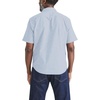 image:imageDockers Mens Regular Fit Short Sleeve Casual Shirt Standard and Big amp TallLight Blue Wash