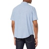 image:imageDockers Mens Regular Fit Short Sleeve Casual Shirt Standard and Big amp TallLight Blue Wash