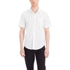 image:imageDockers Mens Regular Fit Short Sleeve Casual Shirt Standard and Big amp TallLucent White