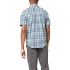 image:imageDockers Mens Regular Fit Short Sleeve Casual Shirt Standard and Big amp TallMeadowbrook Plaid