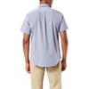 image:imageDockers Mens Regular Fit Short Sleeve Casual Shirt Standard and Big amp TallMedieval Blue Plaid