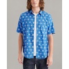 image:imageDockers Mens Regular Fit Short Sleeve Casual Shirt Standard and Big amp TallMirage Ceramic Blue