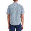 image:imageDockers Mens Regular Fit Short Sleeve Casual Shirt Standard and Big amp TallMountain Creek Blue Riviera