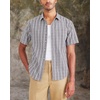image:imageDockers Mens Regular Fit Short Sleeve Casual Shirt Standard and Big amp TallMountain Creek Blue Saltwater