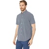 image:imageDockers Mens Regular Fit Short Sleeve Casual Shirt Standard and Big amp TallOcean Blue Print