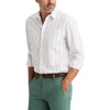 image:imageDockers Mens Ultimate Shirt Long Sleeve Regular FitLucent White Stripe