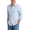 image:imageDockers Mens Ultimate Shirt Long Sleeve Regular FitPiedra Vista Blue Plaid