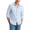 image:imageDockers Mens Ultimate Shirt Long Sleeve Regular FitPiedra Vista Blue Plaid