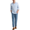 image:imageDockers Mens Ultimate Shirt Long Sleeve Regular FitPiedra Vista Blue Plaid