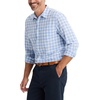 image:imageDockers Mens Ultimate Shirt Long Sleeve Regular FitWhidby Vista Blue Plaid