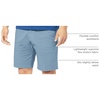 image:imageDockers Mens Ultimate Straight Fit Supreme Flex Shorts Standard and Big amp TallBlue Shadow Stretch