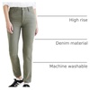 image:imageDockers Womens Dockers Womens Slim Fit High Rise Jean Cut PantsCamo Green