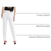 image:imageDockers Womens Dockers Womens Slim Fit High Rise Jean Cut PantsLucent White