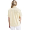 image:imageDockers Womens Regular Fit Short Sleeve Button Down ShirtLemon Curry Yellow  Ava End on End Poplin