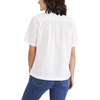 image:imageDockers Womens Regular Fit Short Sleeve Button Down ShirtLucent White Poplin