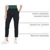 image:imageDockers Womens Slim Fit Ankle Refined PantBeautiful Black Stretch