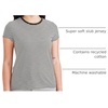 image:imageDockers Womens Slim Fit Cotton Slub Jersey Favorite Crew TShirtForest Night Stripe