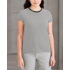 image:imageDockers Womens Slim Fit Cotton Slub Jersey Favorite Crew TShirtForest Night Stripe