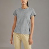 image:imageDockers Womens Slim Fit Cotton Slub Jersey Favorite Crew TShirtHeather Grey