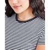 image:imageDockers Womens Slim Fit Cotton Slub Jersey Favorite Crew TShirtNavy Blazer Stripe