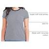 image:imageDockers Womens Slim Fit Cotton Slub Jersey Favorite Crew TShirtNavy Blazer Stripe