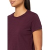 image:imageDockers Womens Slim Fit Cotton Slub Jersey Favorite Crew TShirtWinetasting