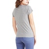 image:imageDockers Womens Slim Fit Short Sleeve Favorite VNeck Tee ShirtHeather Grey