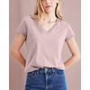 image:imageDockers Womens Slim Fit Short Sleeve Favorite VNeck Tee ShirtPurple Dove