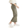 image:imageDockers Womens Straight Fit High Rise Weekend Chino PantsCamo Green Stretch