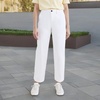 image:imageDockers Womens Straight Fit High Rise Weekend Chino PantsLucent White Stretch
