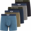 image:imageDOCKERS Mens Boxer Briefs Breathable Cotton Underwear for Men Pack of 5Oceanview  Heather Navy  Camo  Dockers Navy  B25 Heather Grey