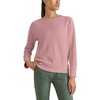 image:imageDOCKERS Womens Dockers Womens Classic Fit Brushed Terry Icon SweatshirtAsh Rose Pink