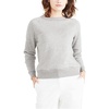 image:imageDOCKERS Womens Dockers Womens Classic Fit Brushed Terry Icon SweatshirtHeather Grey
