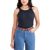 image:imageDOCKERS Womens Slim Favorite Knit Tank Top ShirtNavy Blazer Rib
