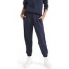 image:imageDOCKERS Womens Slim Fit Knit JoggerNavy Blazer Brushed Terry