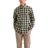 Green Deep Forest Plainweave