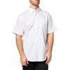 image:imageDockers Mens Dockers Mens Signature Shirt Short Sleeve Classic Fit with Stain DefenderDawn Bel Air Blue Print
