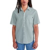 image:imageDockers Mens Regular Fit Short Sleeve Casual Shirt Standard and Big amp TallGreen Harbor Grey