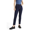 image:imageDockers Womens Dockers Womens Slim Fit High Rise Jean Cut PantsDark Indigo Stonewash
