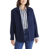 image:imageDockers Womens Relaxed Fit Long Sleeve Shirt JacketNavy Blazer Canvas