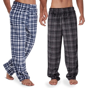 image:imageDOCKERS Fleece Pajama Pants for Men 2 Pack Lounge Sleepwear with PocketsAsst 2