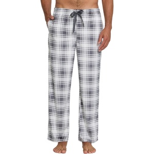 image:imageDOCKERS Mens Pajama Pants Fuzzy Plaid Soft Fleece Lounge PJ Pajama BottomsPlaid 2