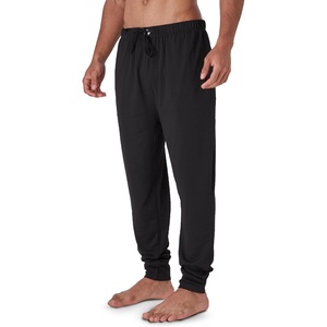 image:imageDOCKERS Mens Pajama Pants Lightweight Lounge Casual Sleep Pants for MenBlack