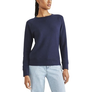 image:imageDOCKERS Womens Dockers Womens Classic Fit Brushed Terry Icon SweatshirtNavy Blazer