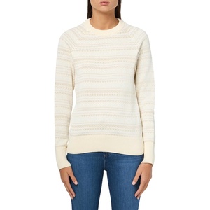 image:imageDOCKERS Womens Dockers Womens Crewneck Sweater Regular FitHayes Buttercream