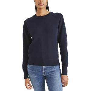 image:imageDOCKERS Womens Dockers Womens Crewneck Sweater Regular FitNavy Blazer