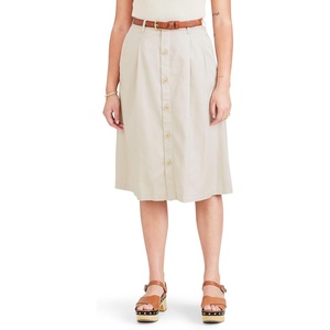 image:imageDOCKERS Womens Midi SkirtSahara Khaki